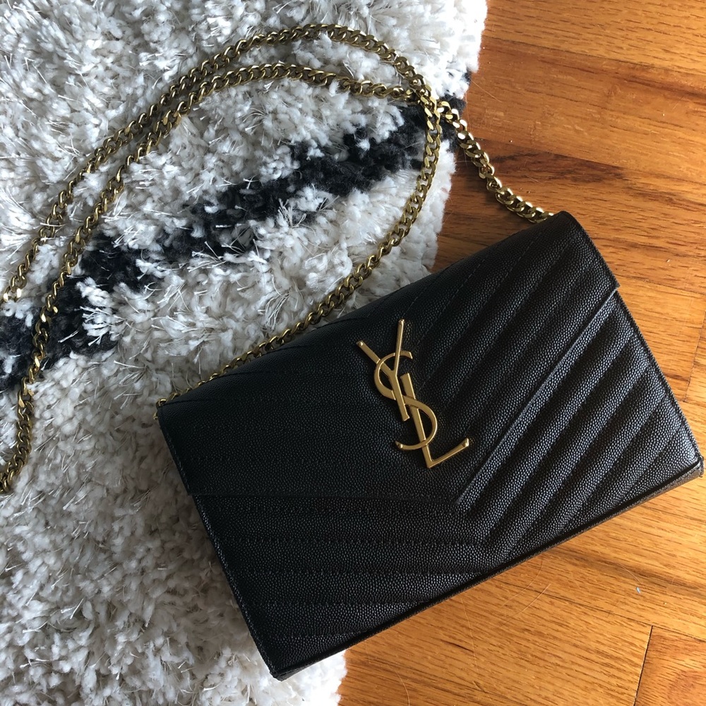 YSL envelope bag